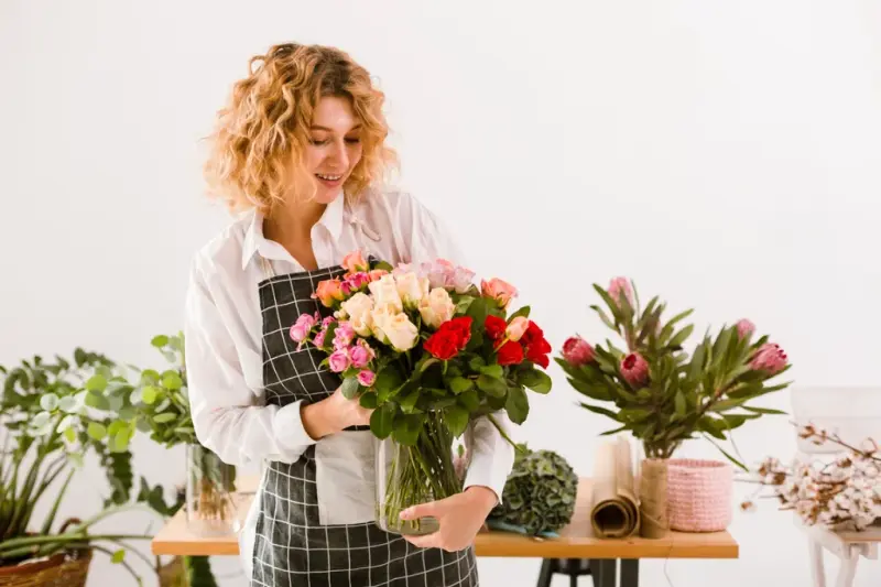 fartuch florystyczny